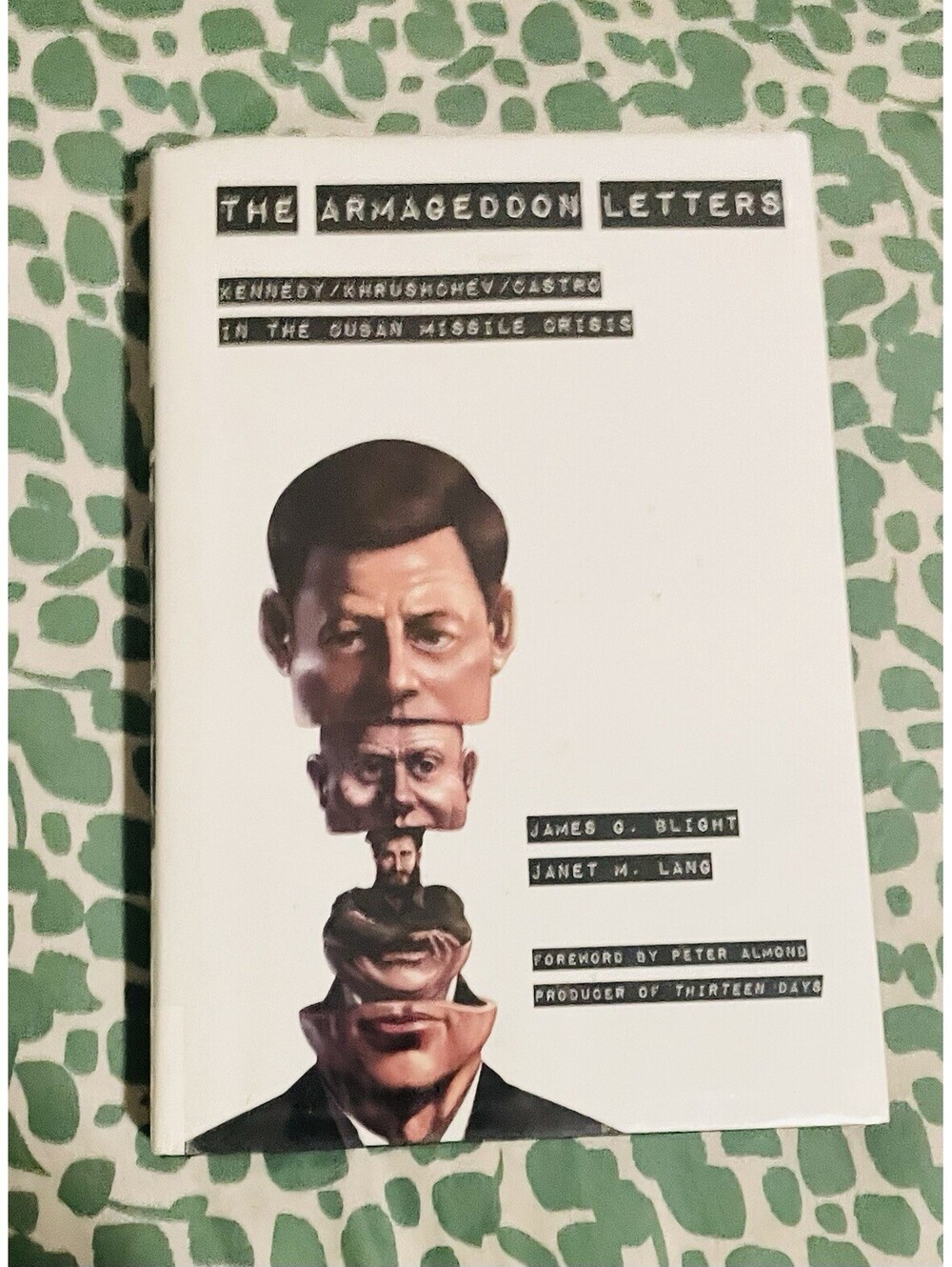 The Armageddon Letters Hardcover Kennedy Khrushchev Castro Cuban Missile Crisis